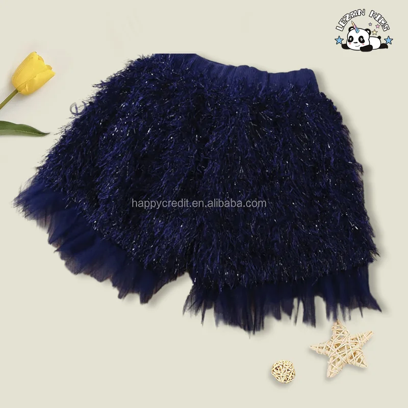 LEZONKIDS - Customized Fashion Custom Children Clothing Kids Velvet Track Suit Sapphire Girls Sets